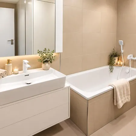 Apartmán Alure Residences 13 & 24h Self Check-in, Fireplace,private Parking In Front Of The Building Included, New Building, Area With Meadows And Forests Banská Bystrica