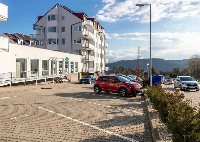 Alure Residences 13 & 24h Self Check-in, Fireplace,private Parking In Front Of The Building Included, New Building, Area With Meadows And Forests * Banská Bystrica