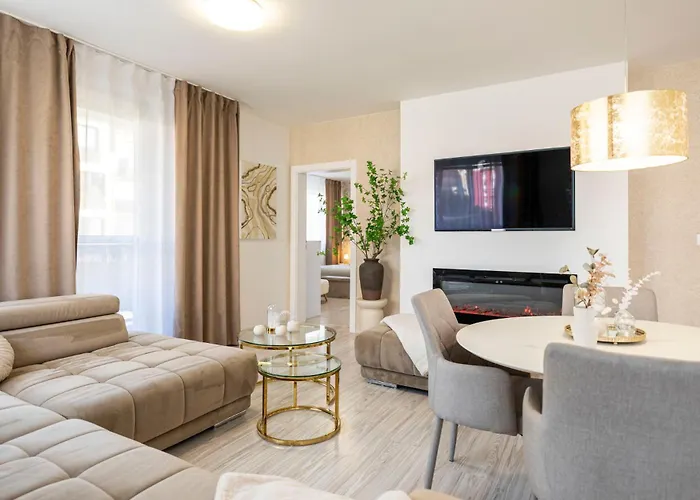 Alure Residences 13 & 24h Self Check-in, Fireplace,private Parking In Front Of The Building Included, New Building, Area With Meadows And Forests Appartement *